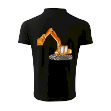 Bagr bez nápisu oranžový