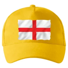 Anglická vlajka vlající