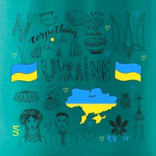 Ukrajina folklor - kreslené obrázky