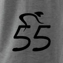 Cyklista slaví pětapadesátku (55)