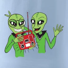 Ufo a rádio (Pecka design)