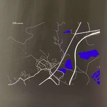 Chlumec 403 39 mapa s vodními toky