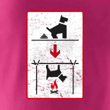 Tričko pro odpůrce sraní na chodníku