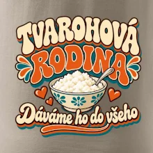 Tvarohová rodina dává tvaroh do všeho