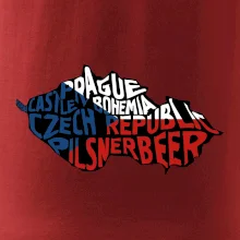 Mapy - názvy měst - Česko