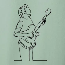 Kytarista jedním tahem