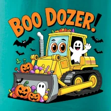 Halloweenský boo dozer