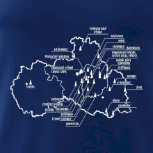 Mapa rozhleden - Liberecký kraj