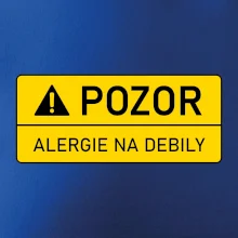 Pozor alergie na debily