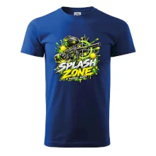Neonový zásah splash zone paintball