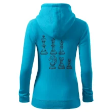 Šachové figurky kreslené