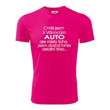 Chtěl jsem k Vánocům auto