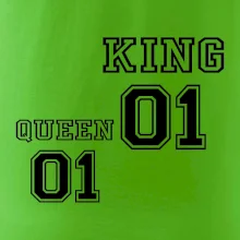 King - Queen - 01 dres (černobílá)