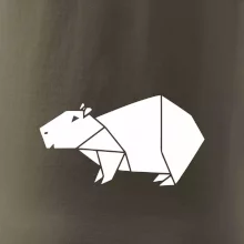 Origami kapybara