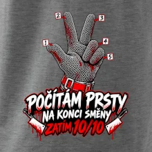 Řezník počítám prsty na konci směny
