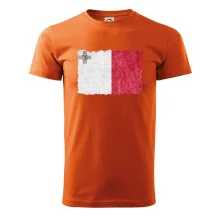 Vlajka Malta okousaná