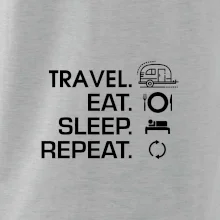Eat sleep travel - Malý přívěs