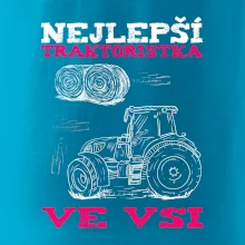 Traktoristka - nejjepší ve vsi