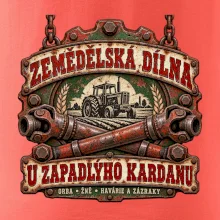 Zemědělská dílna u zapadlého kardanu