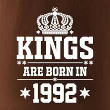 Kings are born in 1992