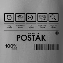 Čárový kód pošťák