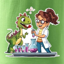 Chemik a dinosaurus - Holka