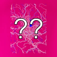 Vaše město - Mapa s vodními toky