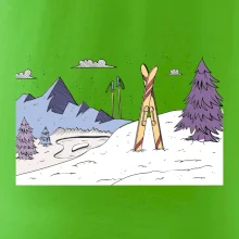 Panorama lyžování