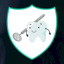 Zoubek na prsu - zrcátko