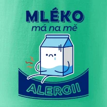 Mléko má na mě alergii