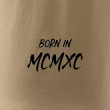 Born in - Římské číslo 1990