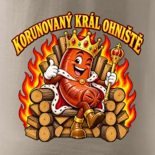 Korunovaný král ohniště