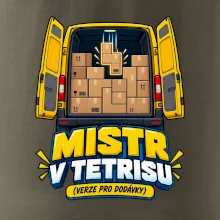 Mistr v tetrisu pro dodávky