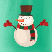 Vánoční sněhulák