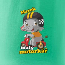 Malý motorkář - vlastní jméno Malý motorkář - vlastní jméno