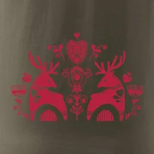 Folklor - dva jeleni