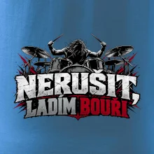 Nerušit ladím bouři - metalový bubeník