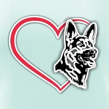 Německý ovčák v srdci