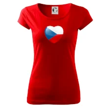 Česká vlajka srdce