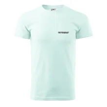 Novinář nápis - Fotograf