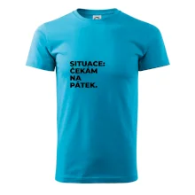 SITUACE:  ČEKÁM NA PÁTEK.