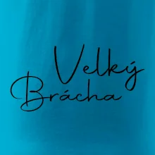 Velký brácha - nápis na zádech