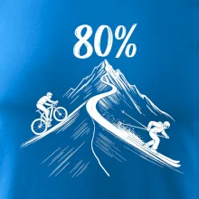 Narozeniny cyklista a lyžař 80