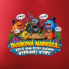 Dusíková narkóza když ryby vyprávějí vtipy