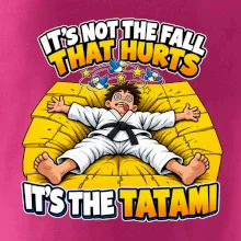 Pád bolí tatami judo