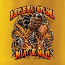 Kudy jedu tudy žnu řadicí páka traktoru