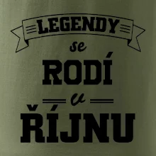 Legendy se rodí v říjnu