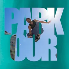 Parkour nápis nebe Parkour nápis nebe