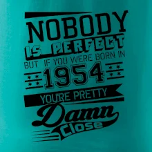 Nobody is perfect - 1954