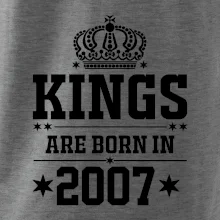 Kings are born in 2007